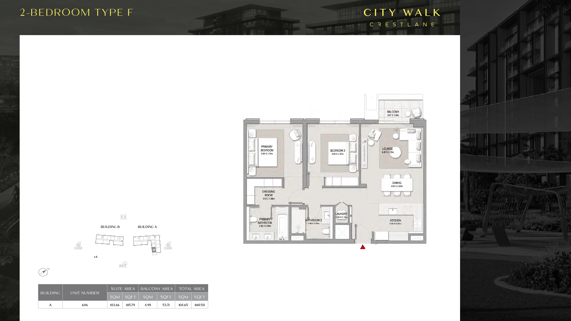 2 BR - Type B